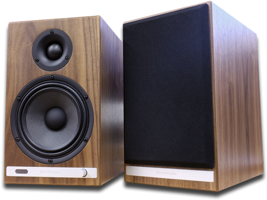 Audioengine Hd6 Premium Powered Speakers - Kef X300a Vs Audioengine A5+ (600x417), Png Download