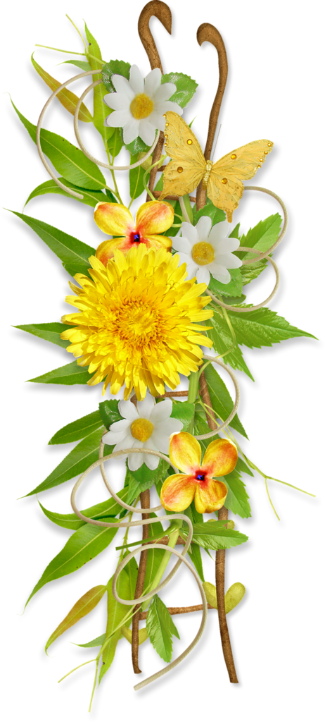 Bld Hellospring Freebie - Flower (462x1024), Png Download