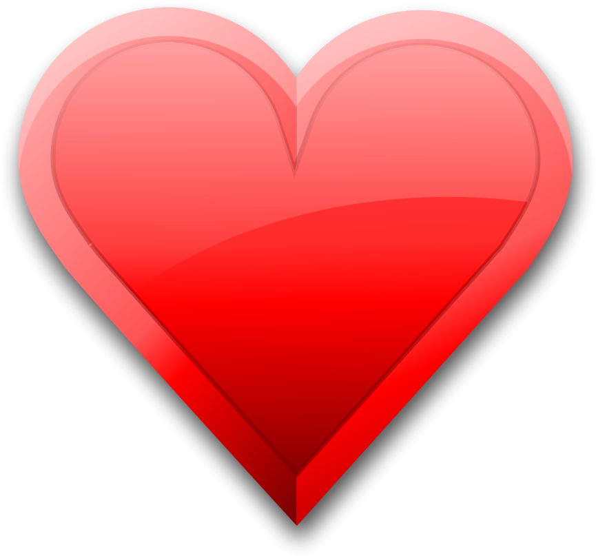 Heart Icon Clipart Png (600x600), Png Download
