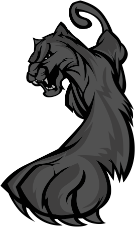 Printed Vinyl Black Panther - Decals Stickers Puma Wall Art Decor Doors Helmet Truck (600x600), Png Download