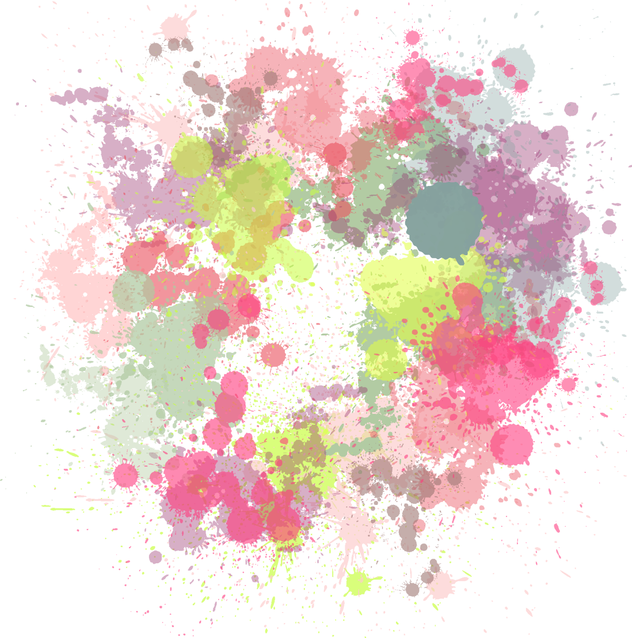 Download Multicolor Fractals Watercolor Colorful Png Full Size Png Image Pngkit