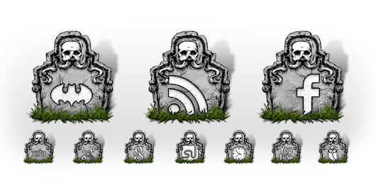 Photo - Skull Icon Pack (530x268), Png Download