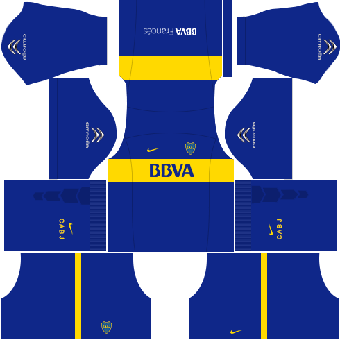 dls kit boca juniors