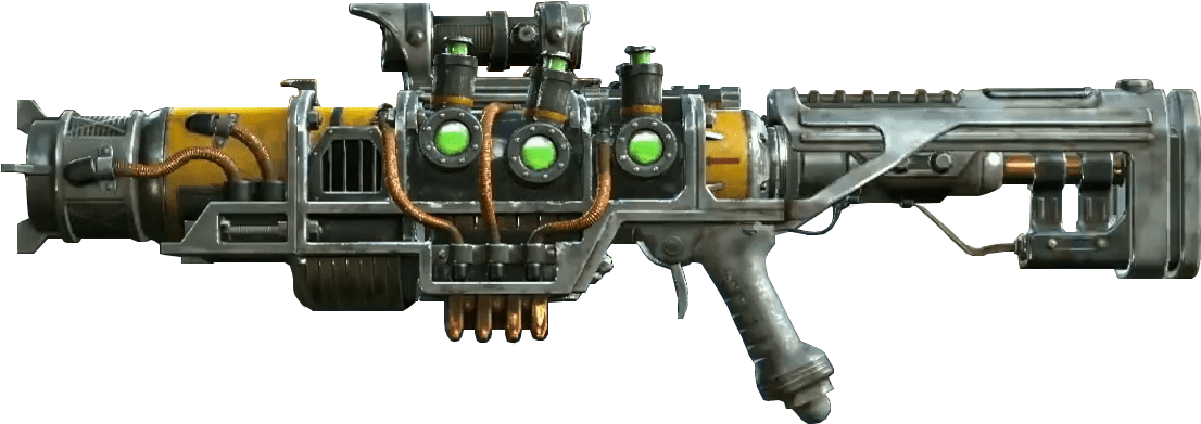 Download - Fallout 4 Gun (1371x772), Png Download
