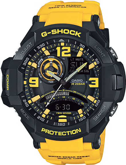 G Shock Ga 1000 9bjf - Ga 1000 9b (500x600), Png Download