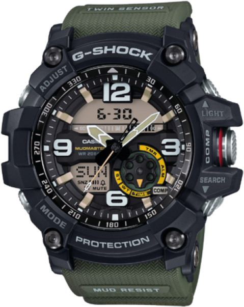 Gg1000-1a In Black - Casio Gg 1000 1adr (404x510), Png Download