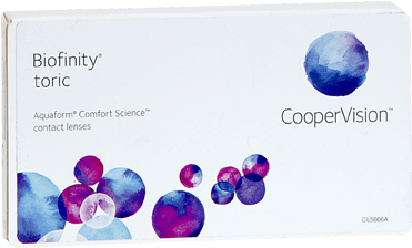 Biofinity Toric (3 Contact Lenses) (410x410), Png Download