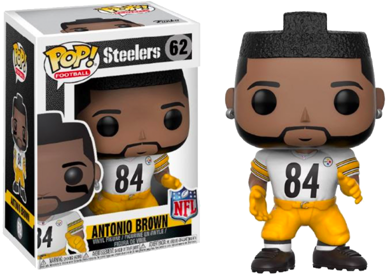 Antonio Brown - Funko Pop Antonio Brown (800x800), Png Download