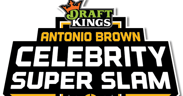 Draftkings Antonio Brown Celebrity Superslam Basketball - Poster (606x318), Png Download