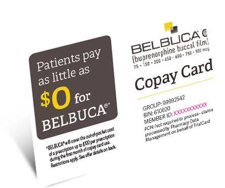 Belbuca Copay Card - Co-pay Card (600x529), Png Download
