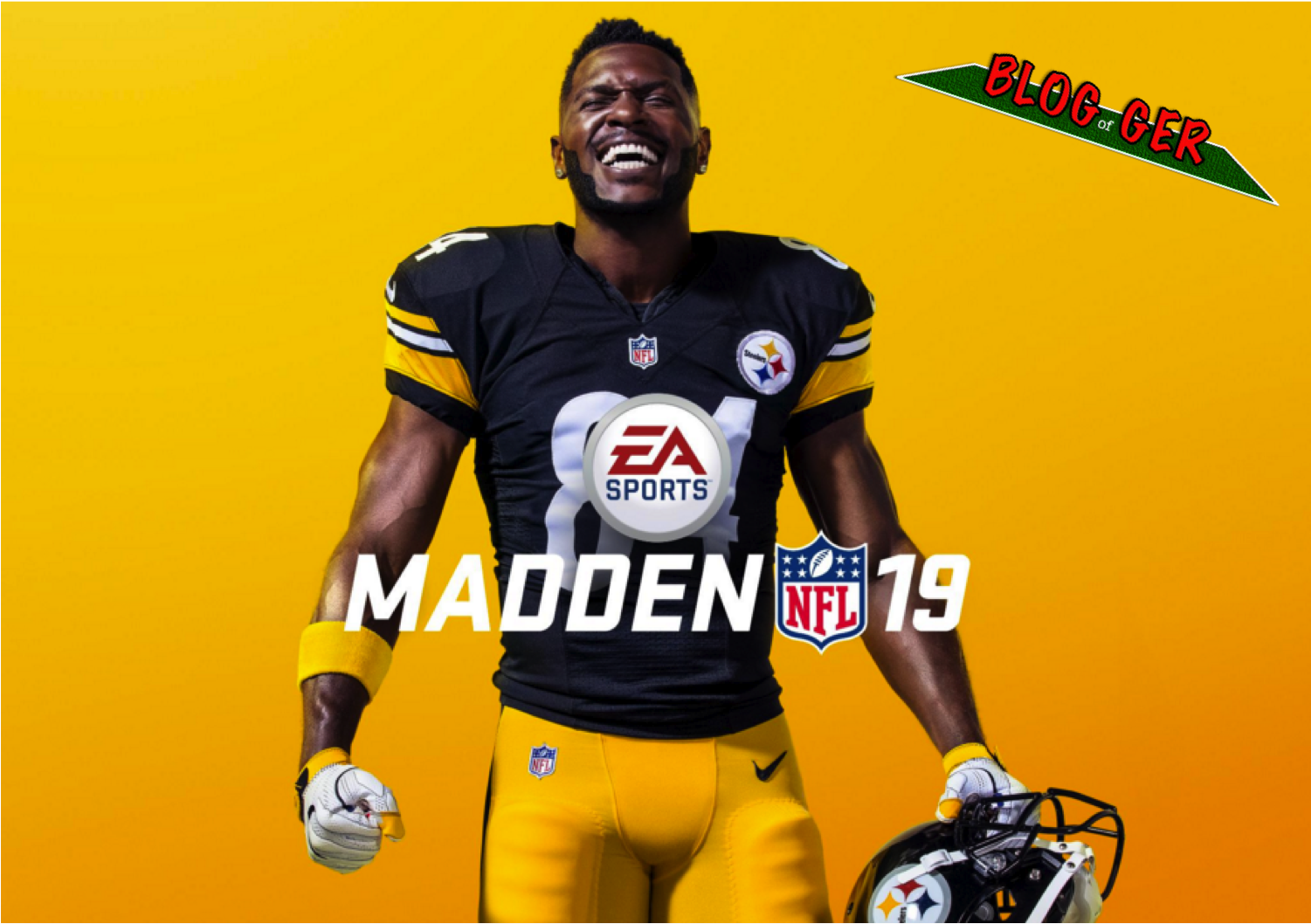 Madden Nfl 19 Cover (2410x1057), Png Download