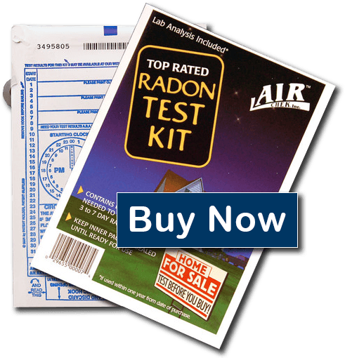 Air Chek Radon Test Kits Are The Most Widely Used In - Air-chek Radon Test Kit Acrtk (500x521), Png Download