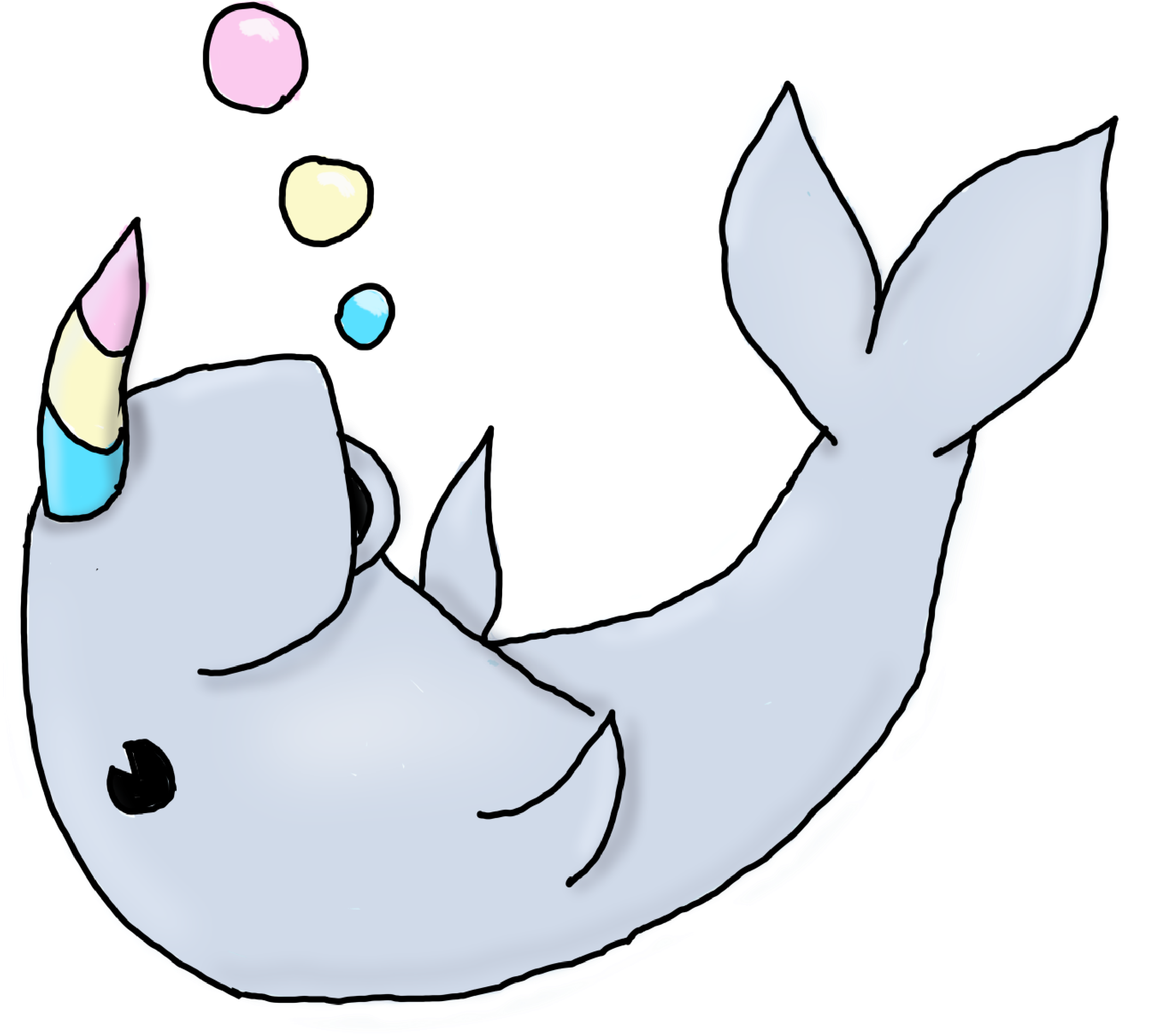 Pan Narwhal - Redbubble (2800x2800), Png Download