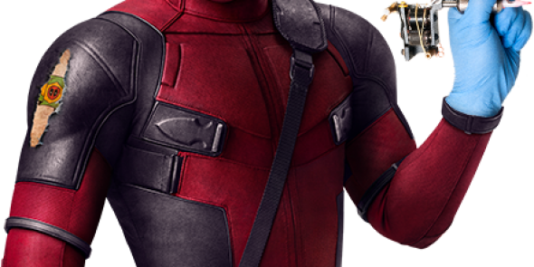 Deadpool Lets Fans Know They Can Get Free Deadpool - Deadpool 2 (590x295), Png Download
