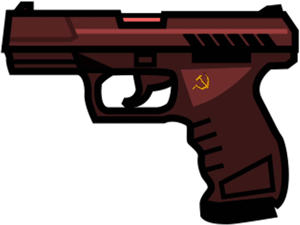 Transparent Background Gun Emoji (1024x1024), Png Download