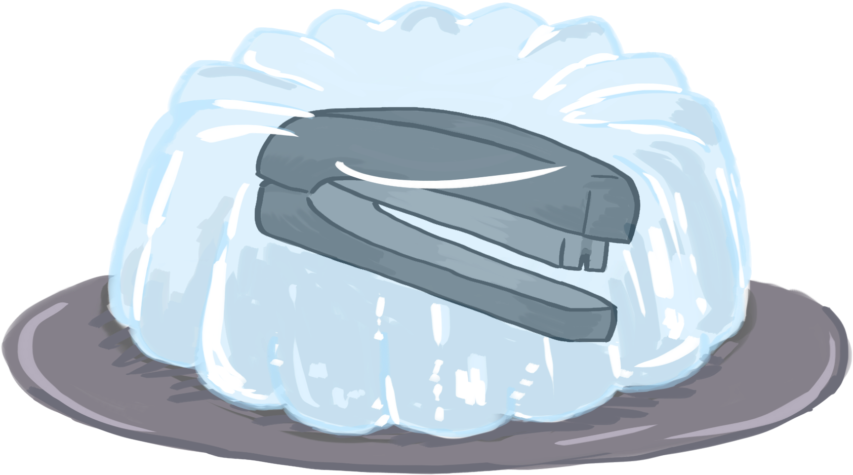 Download Stapler Drawing Jello Stapler In Jello Transparent Full