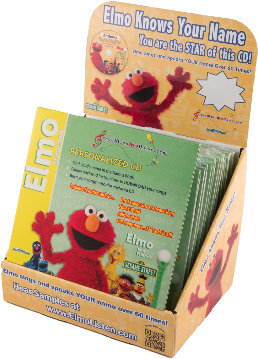 View Display Cases - Elmo (1000x1200), Png Download