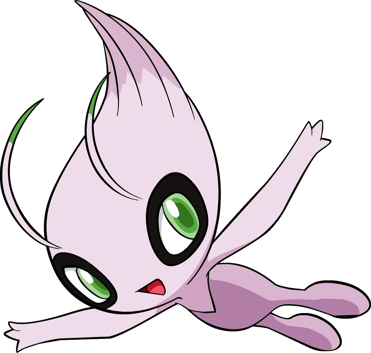 Shiny Celebi Os4 - Shiny Celebi (1236x1176), Png Download