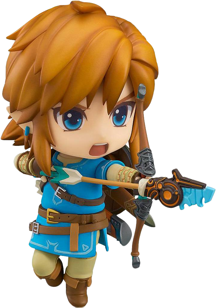 The - Link Breath Of The Wild Figure (800x1024), Png Download