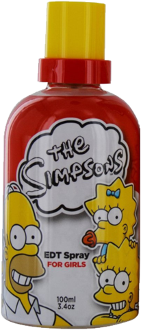 Twentieth Century Fox Eau De Toilette Spray For Girls - Air Val International - Les Simpsons 100ml Eau De Toilette (480x480), Png Download