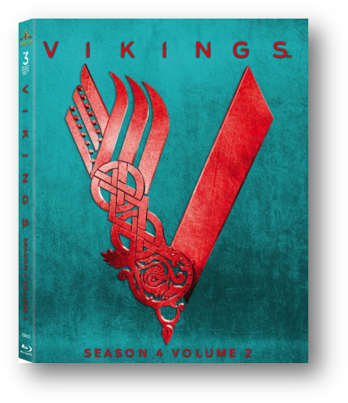 Coming To Bluray From 20th Century Fox Home Entertainment - Vikings: Season 4 - Volume 2 (517x597), Png Download