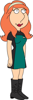 Quagmire - Family Guy Quest For Stuff Barmaid Lois (280x440), Png Download