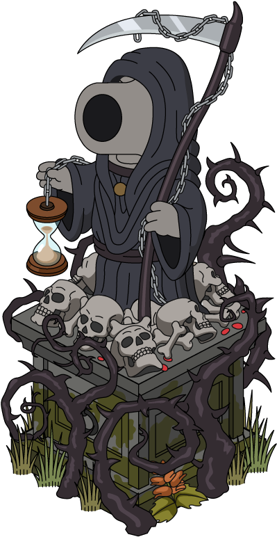 Brian's Halloween Mystery Box - Cartoon (400x780), Png Download