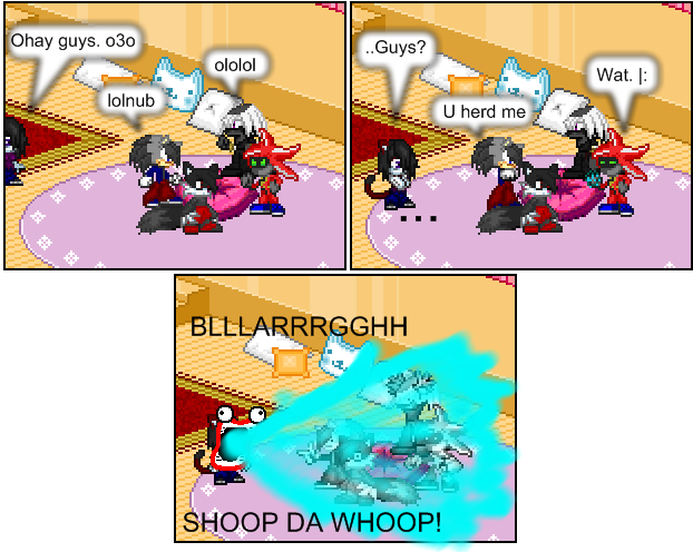Cause Warr Is An Attention Whore <333speedy - Cartoon (631x499), Png Download
