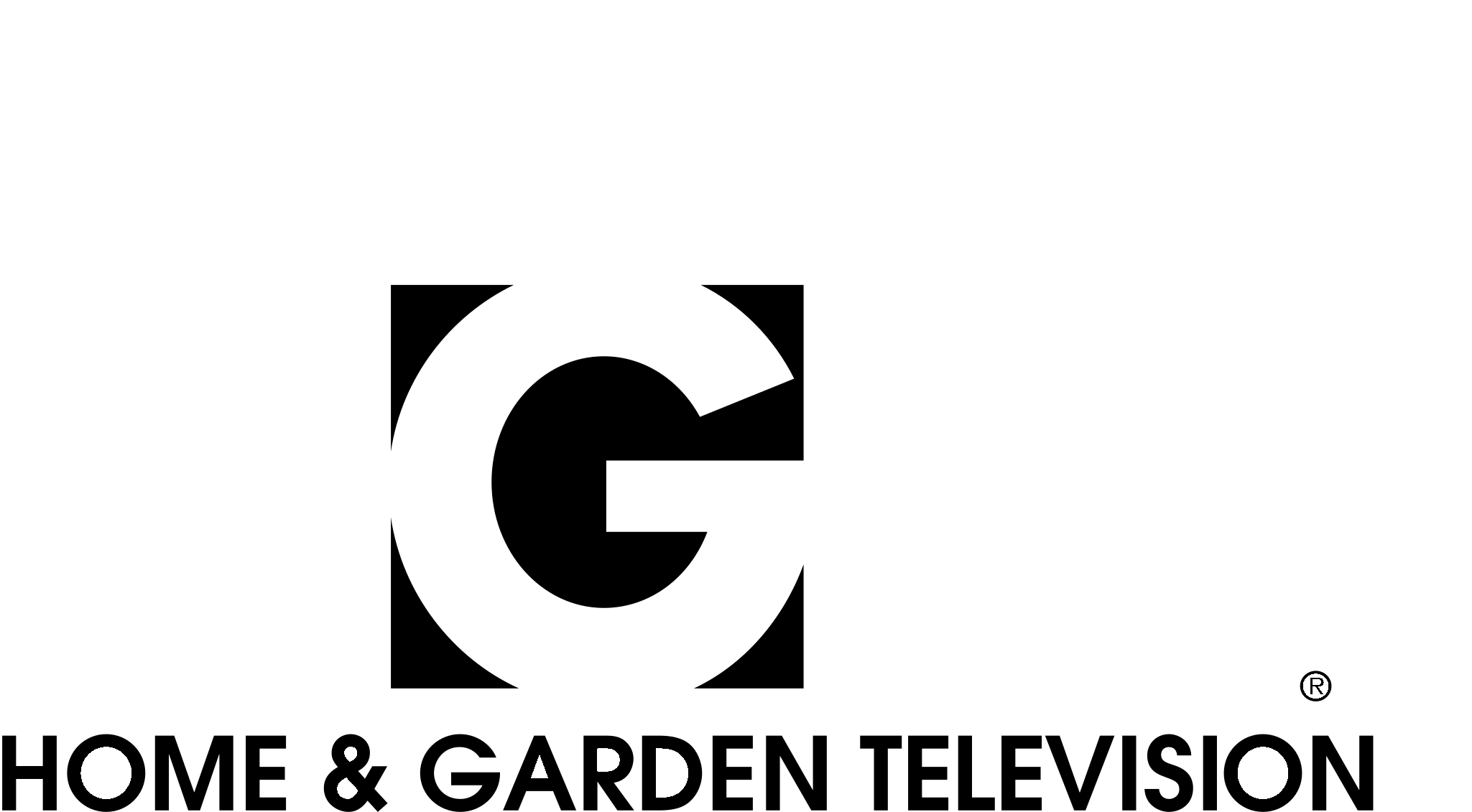 Hgtv Logo Black And White - Hgtv Logo (2400x2400), Png Download