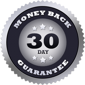 30 Day Money Back Guarantee - Belle1 Skincare Glycolic Facial Cleanser And Scrub (370x372), Png Download