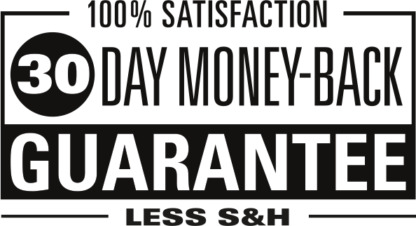 30-day Money Back 100% Satisfaction Guranteed - 100 Satisfaction Money Back Guarantee (594x322), Png Download