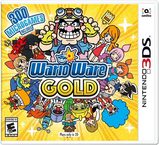 Warioware Gold Box Art - Wario Ware Gold (640x480), Png Download