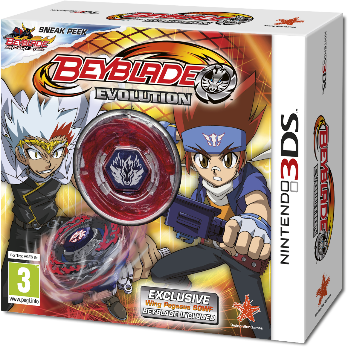 News - Beyblade: Evolution Collector's Edition With Wing Pegasus (1396x1392), Png Download