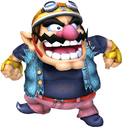 Actualité - Wario De Super Smash Bros (425x443), Png Download