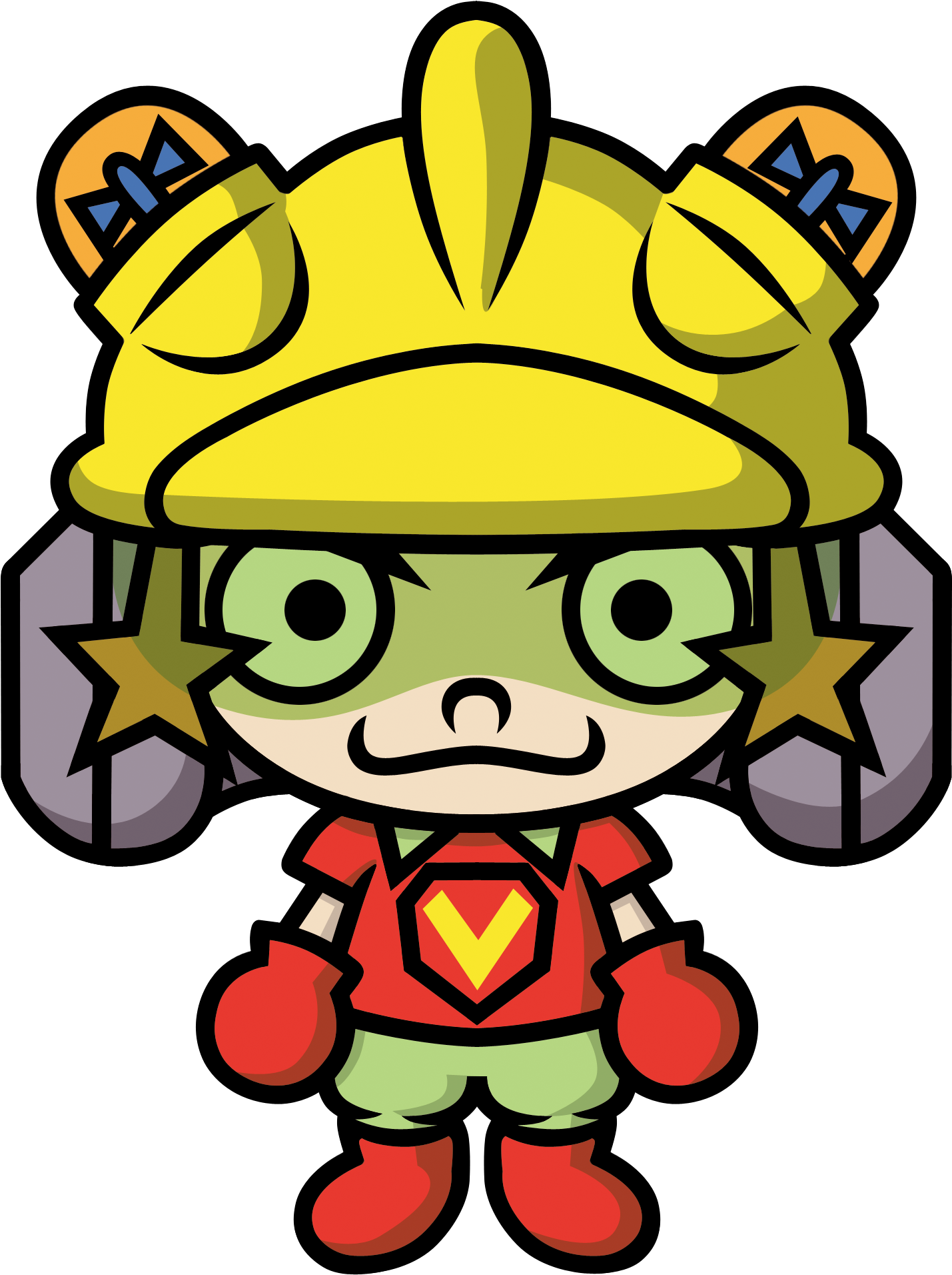 9-volt Is One Of Several Characters From The Wario - Warioware 9 Volt Mom (3000x3000), Png Download