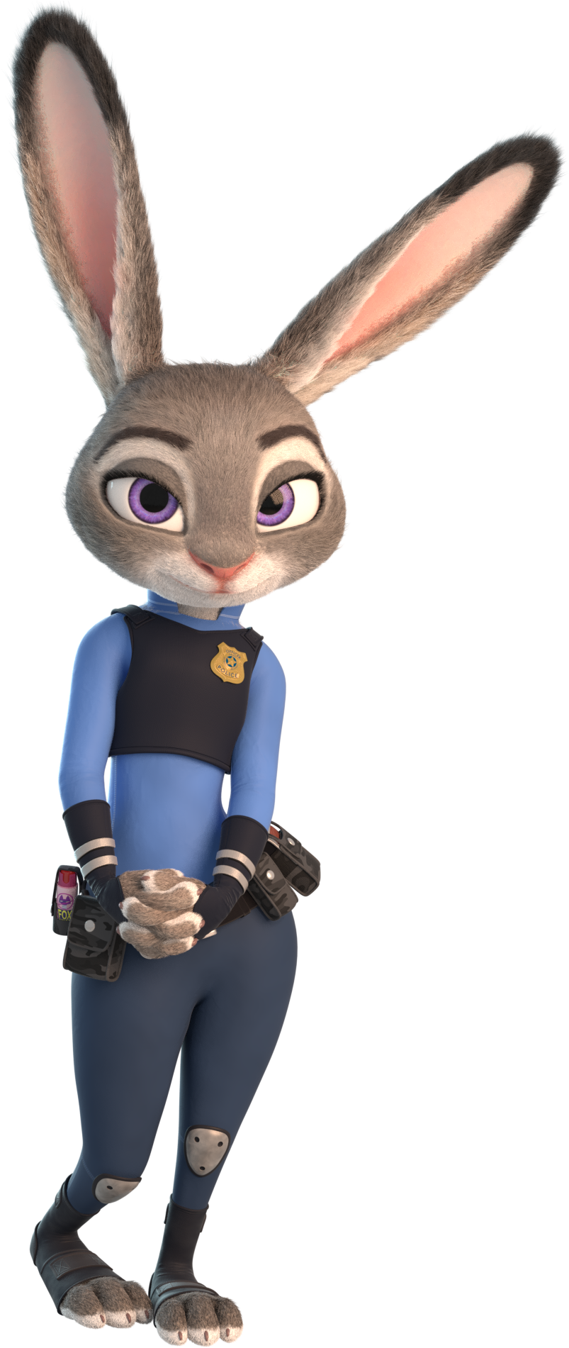 Bunny From Zootopia Png - Judy Hopps Is Thicc (1080x1920), Png Download