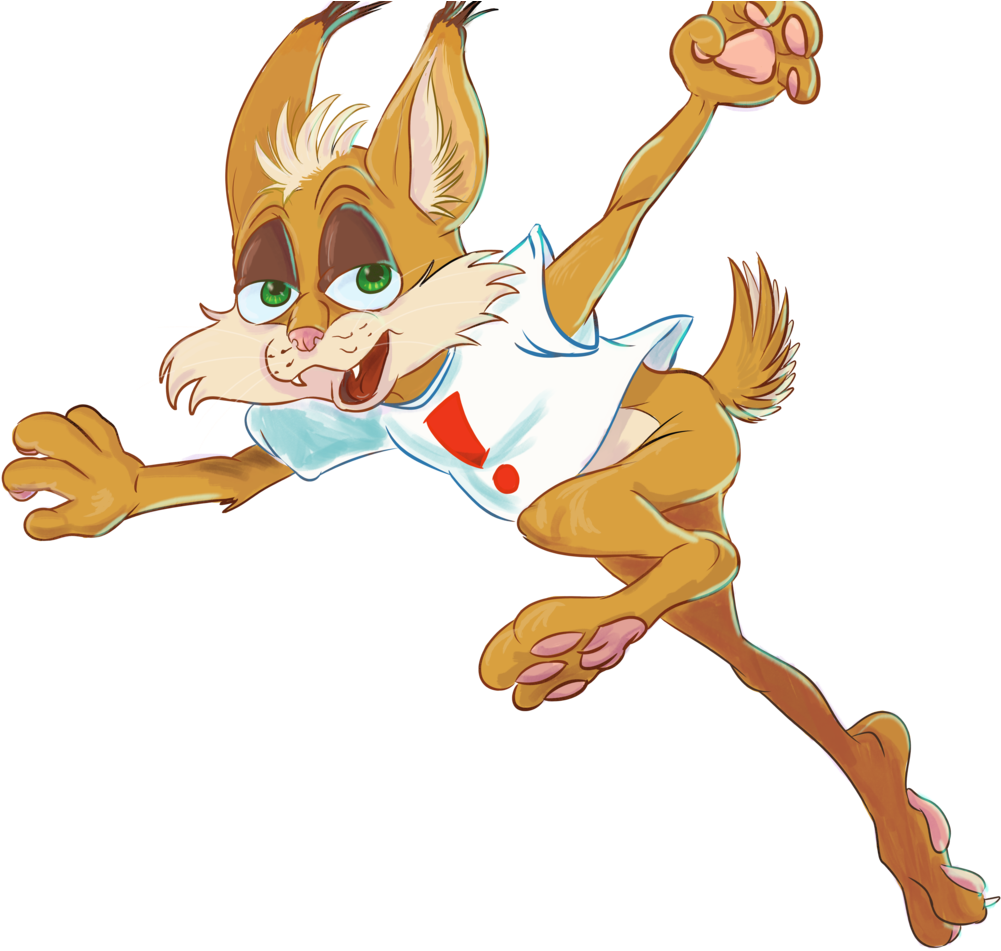 Want To Add To The Discussion - Bubsy (1024x1018), Png Download