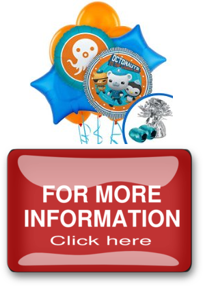 The Octonauts Balloon Bouquet In - Octonauts Foil Balloon - Size (297x417), Png Download