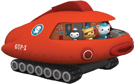 Gup X Octonauts - Octonauts And The Great Christmas Rescue (472x300), Png Download