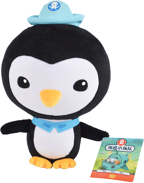 []] Under The Sea Small Column Octonauts Plush Toys - Shellington Octonauts (800x800), Png Download