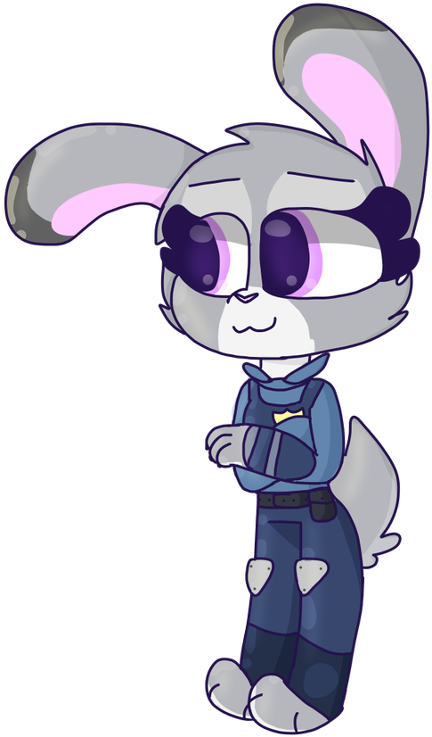 Galaxii I Drew Judy Hopps Because I Felt Like Drawing - Cartoon (1200x900), Png Download