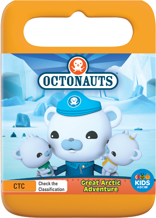 One Of 10 Copies Of 'octonauts - Octonauts - Great Arctic Adventure - Dvd (520x720), Png Download