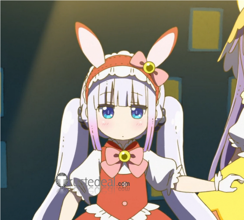 Kobayashi-san Chi No Maid Dragon﻿ Kanna Kamui Magical - Girl Kanna Dragon Maid Magical Girl (800x1200), Png Download