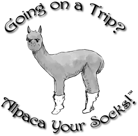 Alpaca Your Socks Our Alpaca And Hemp Blend Socks Are - Cartoon (479x460), Png Download