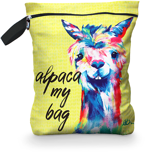 Alpaca My Bag, Swet Wet/dry Bag - Gleener S'wet Wet/dry Bag Alpaca-large (800x533), Png Download