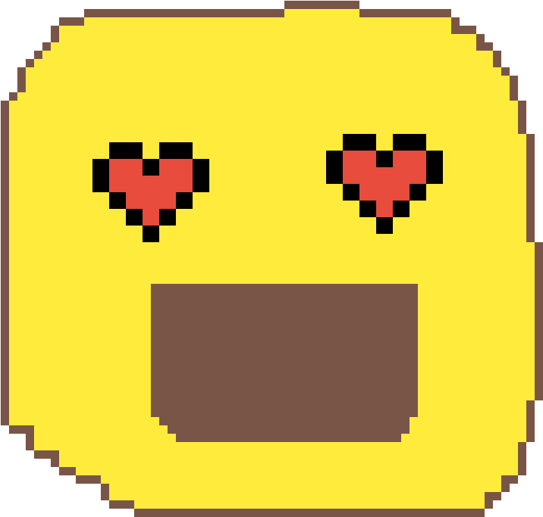 Heart Eye Emoji - Smiley (1200x1200), Png Download
