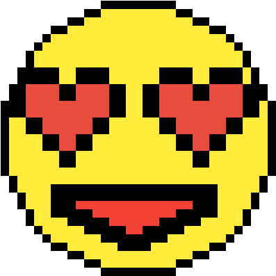 Heart Eye Emoji - Happy Stuff (1200x1200), Png Download