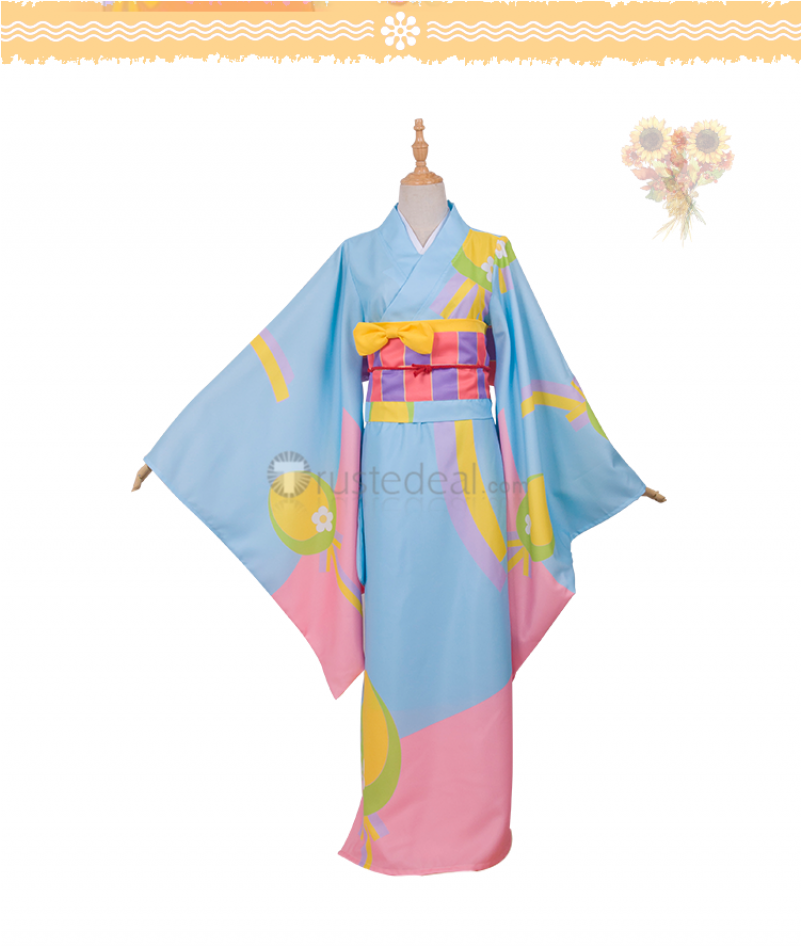 Miss Kobayashi's Dragon Maid Kanna Kamui And Tohru - Kobayashi-san Chi No Maid Dragon Kanna Kamui Kimono (800x1200), Png Download