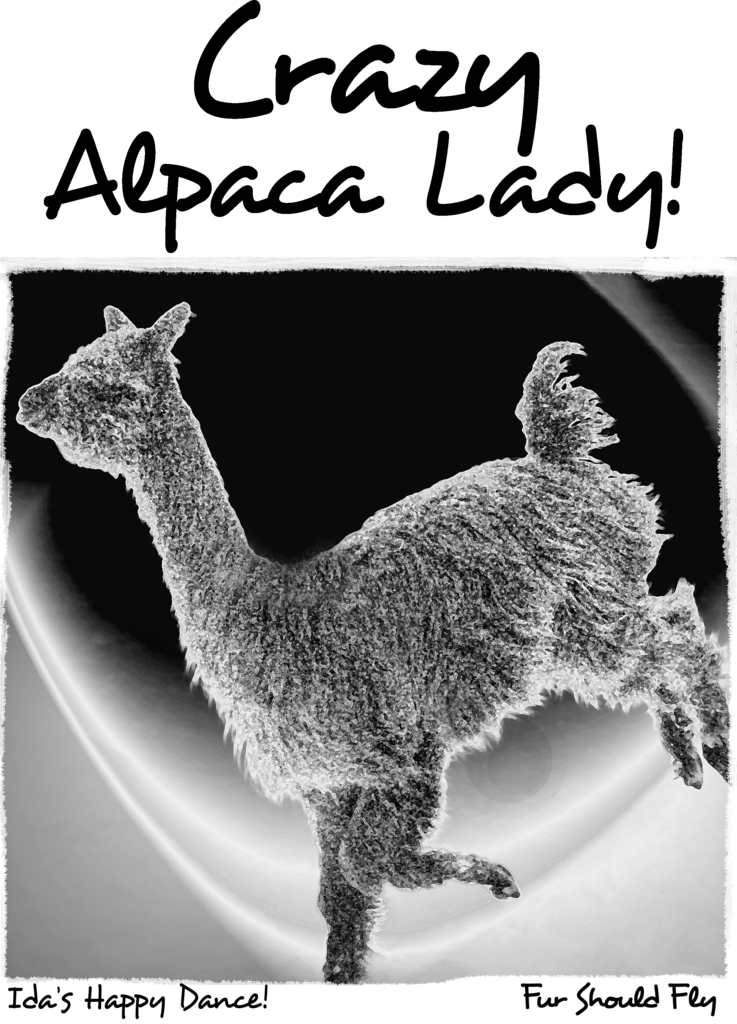 Crazy Alpaca Lady - Deer (737x1024), Png Download