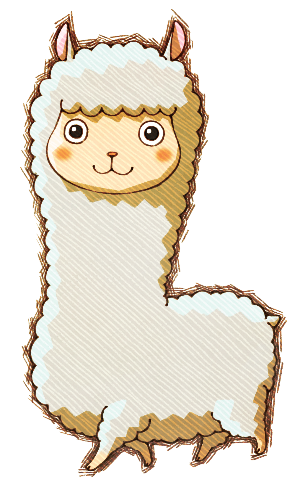 Alpaca Clipart Harvest Moon - Story Of Seasons Png (1109x1728), Png Download